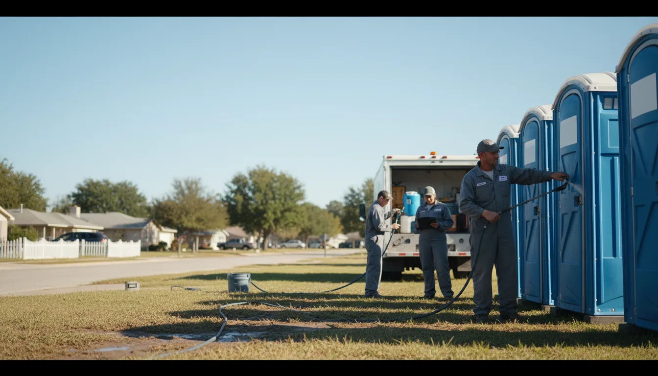 Long-Term Portable Toilet Rental in Dupo, IL near me